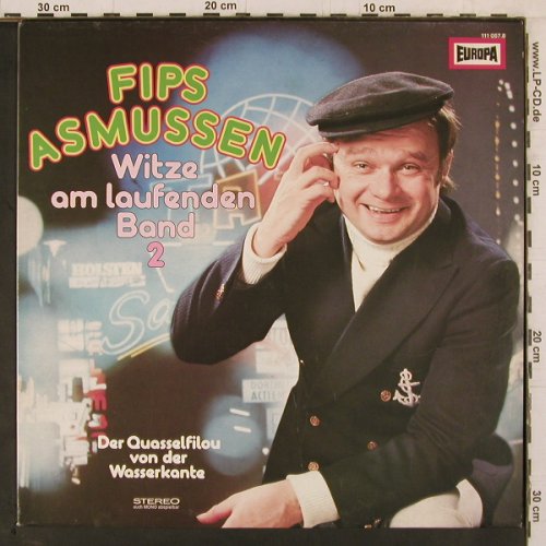 Asmussen,Fips: Witze am laufenden Band 2, Europa(111 057.8), D, 1975 - LP - Y2375 - 6,00 Euro