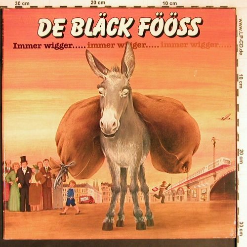 De Bläck Föss: Immer Wigger...,Foc, EMI(1468221), NL, 1983 - LP - Y2613 - 6,00 Euro