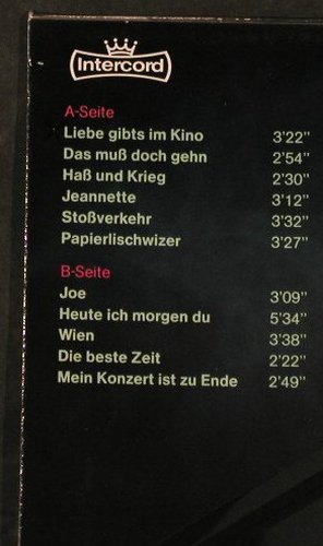 Sulke,Stephan: Liebe gibts im Kino, Intercord(INT 160.194), D, 1984 - LP - Y2804 - 6,00 Euro