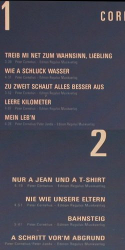 Cornelius,Peter: Treib mi net zum Wahnsinn,Liebling, Ariola / HörZu(208 378-630), D, 1987 - LP - Y3135 - 5,00 Euro