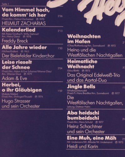 V.A.Stille Nacht - Heilige Nacht: 20 Stars und ihre schÖnsten.., Odeon, Ri(058-45 816), D,  - LP - Y3137 - 7,50 Euro