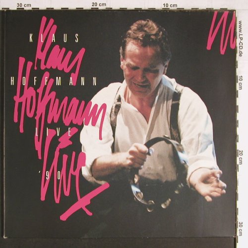 Hoffmann,Klaus: Live'90, Foc, Virgin(303 828-420), D, 1990 - 2LP - Y3494 - 9,00 Euro