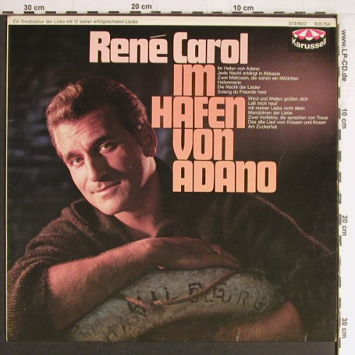 Carol,Rene: Im Hafen von Adano (1957), Karussell(635 154), D, Ri,  - LP - Y3498 - 7,50 Euro