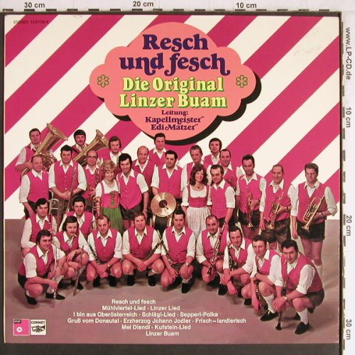 Original Linzer Buam: Resch und fesch, BASF Cornet(10 21735-3), D, 1972 - LP - Y3691 - 7,50 Euro