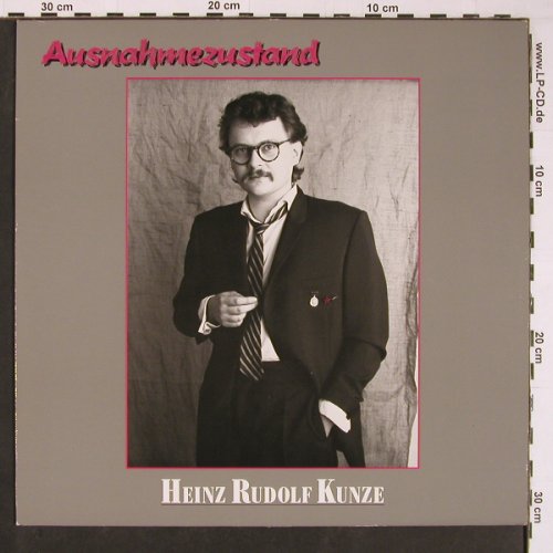 Kunze,Heinz Rudolf: Ausnahmezustand, WEA(240 462), D, 1984 - LP - Y369 - 6,00 Euro