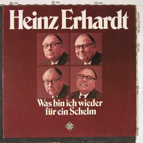 Erhardt,Heinz: Was bin ich wieder für ein Schelm, Telefunken(6.28019 DP), D, Foc, 1972 - 2LP - Y4081 - 6,00 Euro