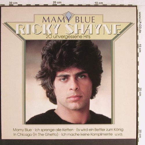 Shayne,Ricky: Mama Blue-20 Unvergessene Hits, Hansa(63 082 2), D, Club Ed, 1989 - LP - Y4159 - 6,00 Euro