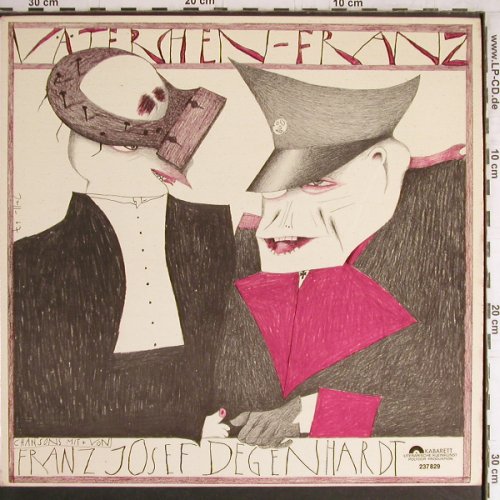 Degenhardt,Franz-Josef: Väterchen Franz, Polydor Kabarett(237 829), D, 1966 - LP - Y4209 - 6,00 Euro