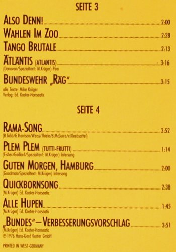 Krüger,Mike: Mensch Mike!,Foc, Philips(6623 104), D, 1975 - 2LP - Y4854 - 9,00 Euro