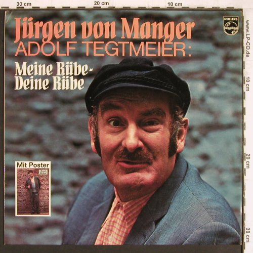 von Manger,Jürgen: Meine Rbe-Deine Rbe(Kein Poster), Philips(6305 106), D,  - LP - Y5040 - 7,50 Euro