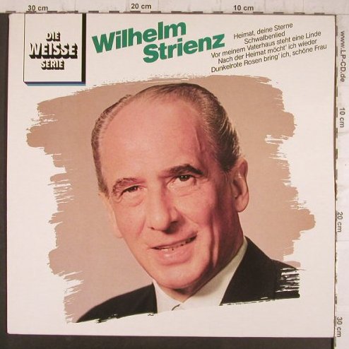 Strienz,Wilhelm: Die Weisse Serie (1968), Telefunken(6.25 236 AF), D, Ri, 1982 - LP - Y5123 - 5,00 Euro