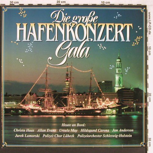 V.A.Die große Hafenkonzert Gala: Jan Anderson,Ursula May,H.Carena, Marcato(60 406 6), D, 1988 - LP - Y5127 - 6,00 Euro