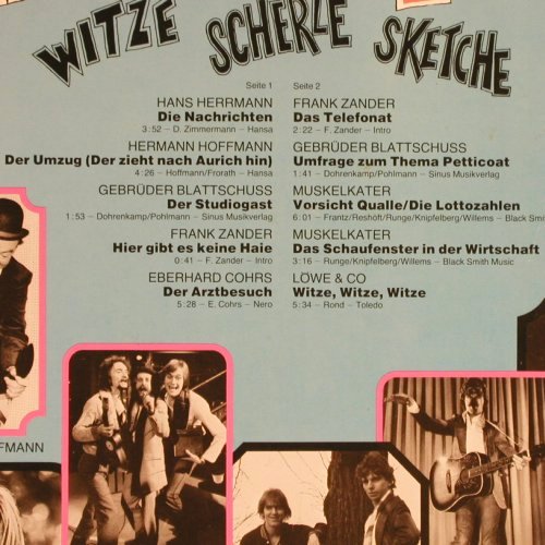 V.A.Lachen Ohne Ende:&nbsp;Witze,Scherze, Sketche, Hansa (202 832-241), D, 1980 Typ:&nbsp;LP Best.-Nr.:&nbsp;Y5270 Preis:&nbsp; 7,50 Euro