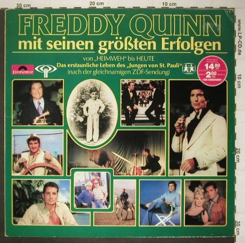 Quinn,Freddy: Mit seinen größten Erfolgen, Polydor(815 459-1), D, 1982 - LP - Y538 - 5,00 Euro