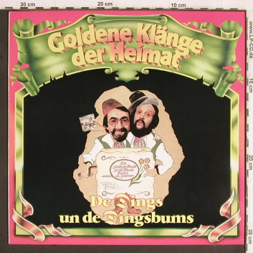 De Dings un de Dingsbums: Die größen Erfolge, Koch Goldene KlängedH(42149 5), A,Club Ed., 1985 - LP - Y5937 - 6,00 Euro