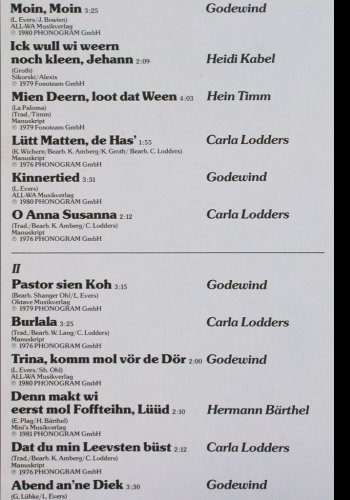 V.A.Us Plattd&uuml;�tsch Leed: 24Lieder der norddeutschen Heimat, Philips(6626 006), D, Foc,  - 2LP - Y605 - 6,00 Euro