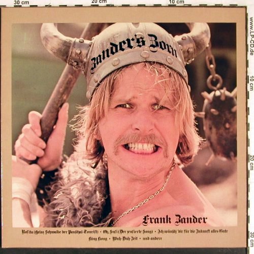 Zander,Frank: Zander's Zorn, Foc, Hansa(28 250 IT), D, 1976 - LP - Y7783 - 9,00 Euro