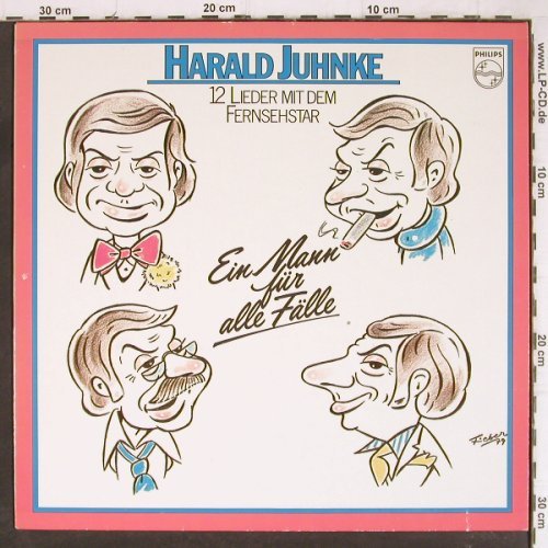 Juhnke,Harald: Ein Mann für alle Fälle,12 Lieder.., Philips(6305 410), D, 1979 - LP - Y8444 - 5,00 Euro