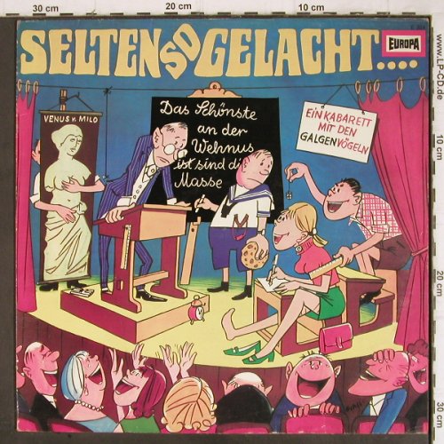 Galgenvögeln / Selten so gelacht: Ein Kabarett mit den,Oskar Chloupek, Europa(E 324), D,  - LP - Y9027 - 4,00 Euro