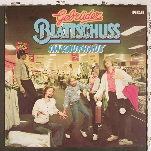 Gebrüder Blattschuss: Im Kaufhaus, RCA(PL 28395), D, 1980 - LP - Y9040 - 4,00 Euro