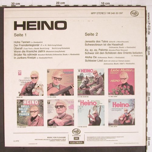 Heino: Same (1966), MFP(048-30 097), D, Ri,  - LP - Y9062 - 6,00 Euro