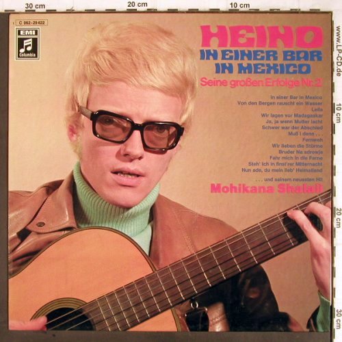 Heino: In Einer Bar In Mexico-Gr.Erfolge 2, Emi/Columbia(C 062-29 422), D,  - LP - Y9074 - 5,00 Euro