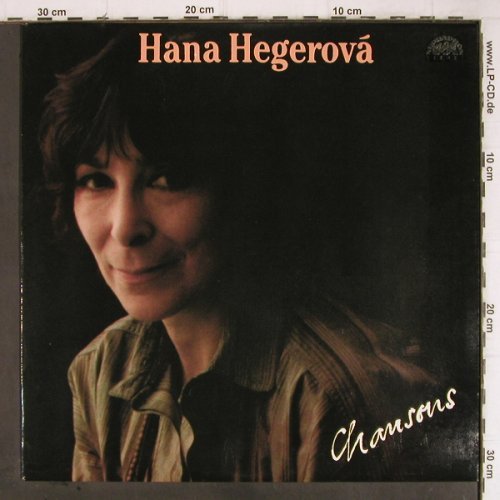 Hegerova,Hana: Chansons, signiert, Supraphon(1113 4256 ZA), CZ, 1987 - LP - Y9076 - 10,00 Euro