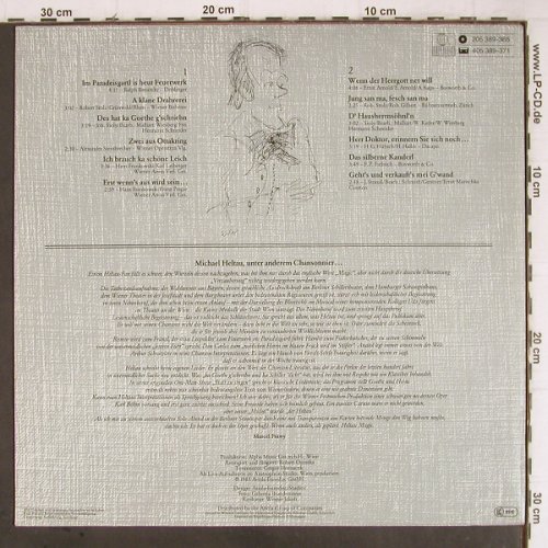 Heltau,Michael: Geht's und verkauft's mei G'wand, Ariola(205 389-365), D, 1983 - LP - Y9100 - 6,00 Euro