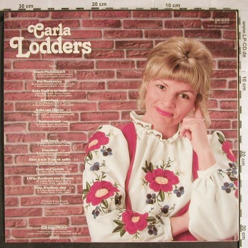 Lodders,Carla: Sing Plattdütsch, HörZu(066-32 016), D, 1977 - LP - Y9210 - 6,00 Euro