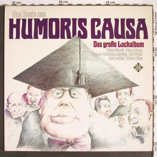 V.A.Humoris Causa - Das Beste aus..:&nbsp;Das große Lachalbum, Foc, Telefunken (TS3233/1-2), D, 1973 Typ:&nbsp;2LP Best.-Nr.:&nbsp;Y9532 Preis:&nbsp; 7,50 Euro