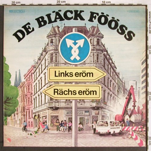 De Bläck Föss: Links Erm Rechts Erm, Foc, EMI(058-32 640), D, 1977 - LP - Y9748 - 6,00 Euro