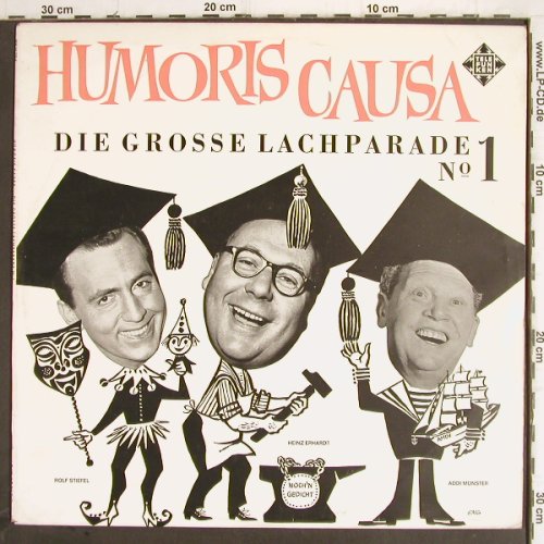 V.A.Humoris Causa:&nbsp;Die große Lachparade No.1, Telefunken (BLE 14 279-P), D Typ:&nbsp;LP Best.-Nr.:&nbsp;Y9868 Preis:&nbsp; 5,00 Euro