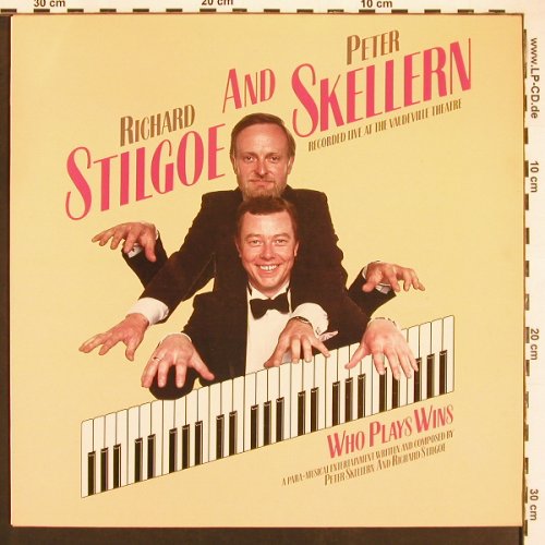 Stilgoe,Richard and Peter Skellern: Who Plays Wins (live), vg+/m-, Safari(Scene 1), UK, 1985 - LP - B8092 - 5,00 Euro