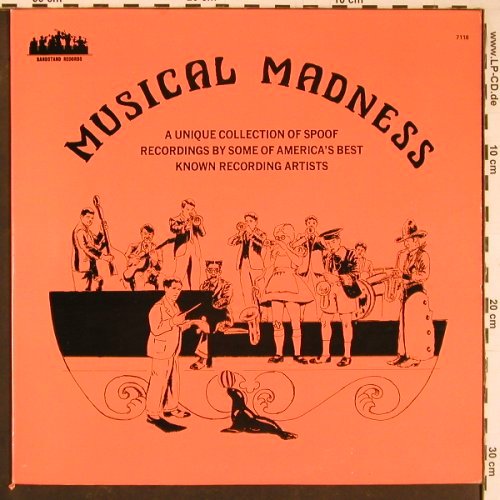 V.A.Musical Madness: 16 Tr., Bandstand(7118), US,  - LP - C7065 - 7,50 Euro