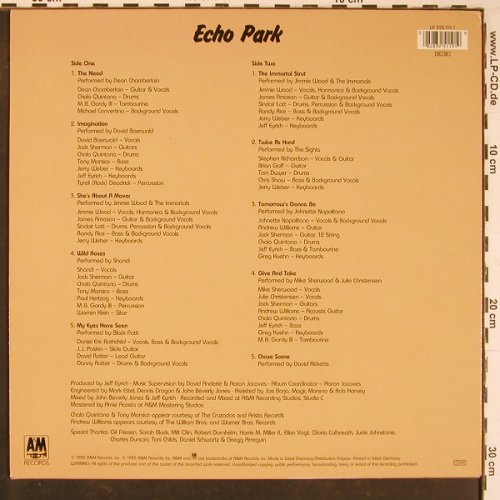Echo Park: 10Tr. V.A.Orig.Soundtrack, AM(395 119-1), D, 1985 - LP - C7876 - 4,00 Euro