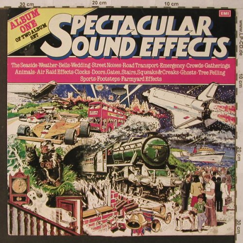 Spectacular Sound Effects-One: Seaside...Farmyard, m-/vg+, EMI(054-07 499), UK, 1981 - LP - F2471 - 4,00 Euro