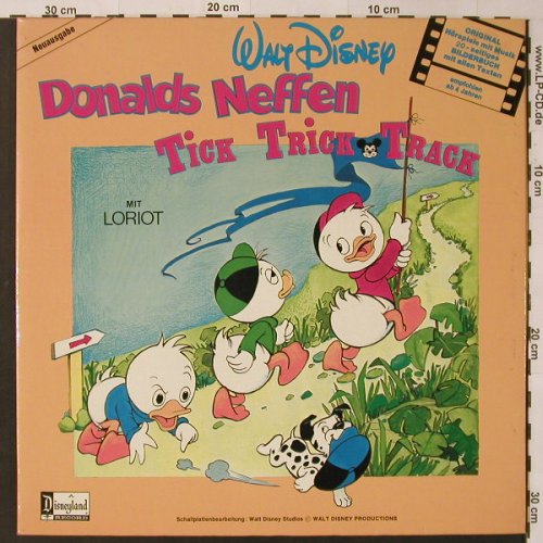 Donalds Neffen: Tick Trick Track,mit Loriot, Foc, Disney(0056.506), F, 1978 - LP - F3505 - 10,00 Euro