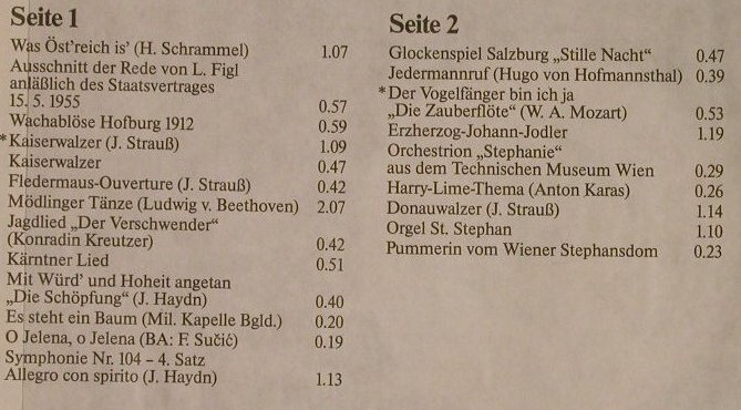 Tötschinger,Gerhard: Was Öst'reich is', Amadeo(829639-1), A, 1986 - LP - F4232 - 6,00 Euro