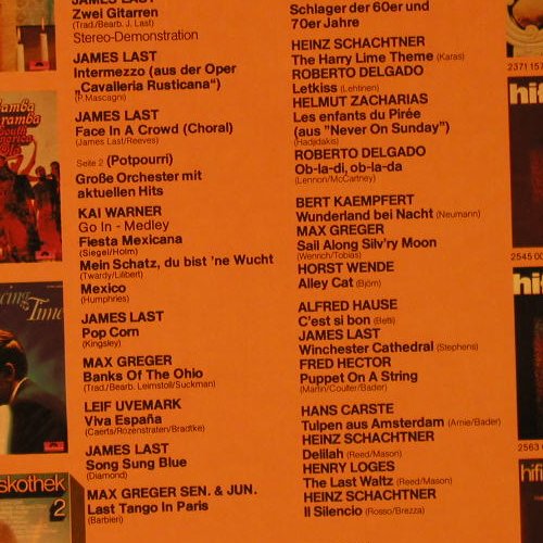 V.A.hifi-stereo-Festival: X4, James Last,Greger, V.A., Foc, Polydor(2630 062), D,  - 2LP - F5276 - 7,50 Euro
