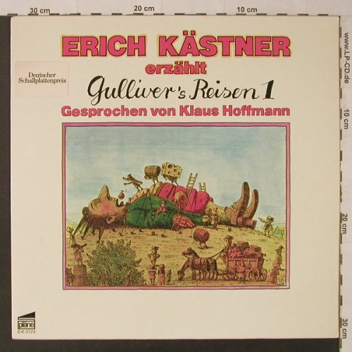 Gulliver's Reisen 1 - Erich Kästner: Gespr.v. Klaus Hoffmann '1961, Ri, Pläne(DK 0123), D, 1978 - LP - F5476 - 9,00 Euro
