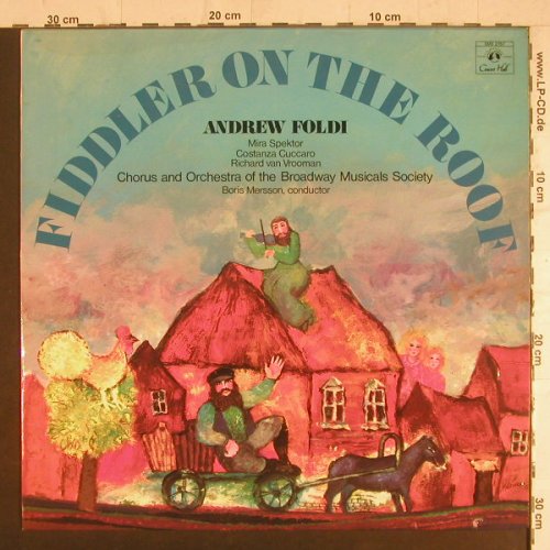 Fiddler on the Roof: Andrew Foldi, Mira Spektor..., Concert Hall(SMS 2767), ,  - LP - F6094 - 5,00 Euro