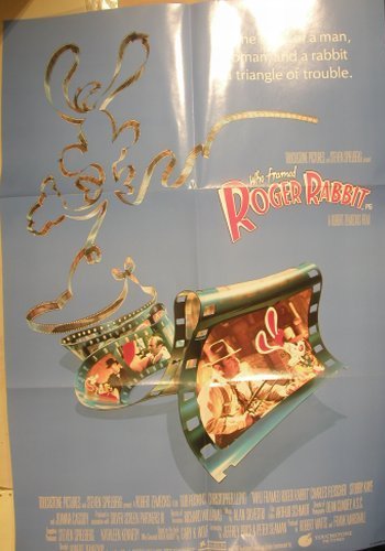 Roger Rabbit: Who Framed, +Poster,Cover wellig, Touchstone(TCH 463059 1), NL,m/vg+, 1988 - LP - F6341 - 4,00 Euro