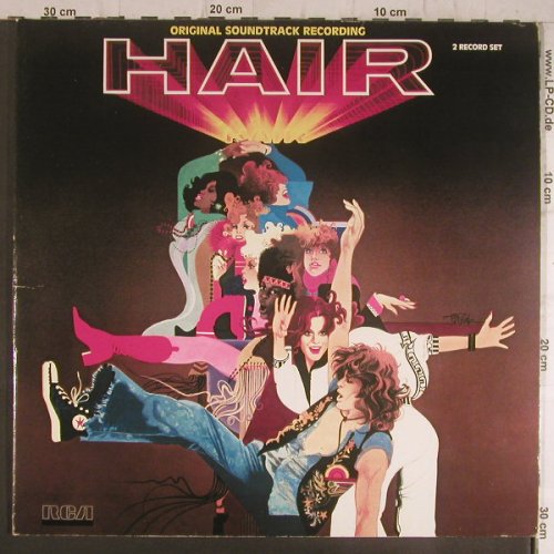 Hair: Orig.Sound Recording,Foc,Ri, RCA(BL 83274(2)), D, 1979 - 2LP - F6429 - 7,50 Euro