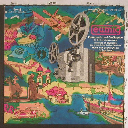 V.A.Filmmusik und Geräusche: f.die Heimfilmvertonung, Eumig(LPS 3119), A,  - LP - F6448 - 4,00 Euro