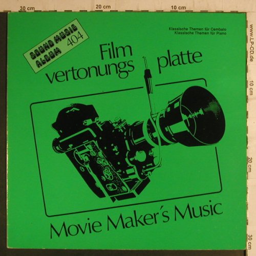 Filmvertonungsplatte/Kathleen Cress: Klassische Themen f.Cembalo, Golden Ring(Sound Music 404), D, 1983 - LP - F6848 - 4,00 Euro