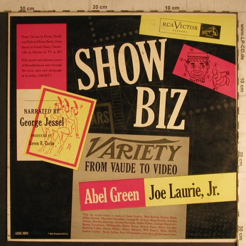Show Biz: From Vaude to Video-Variety, RCA Victor(LOC 1011), US,  - LP - F7262 - 9,00 Euro