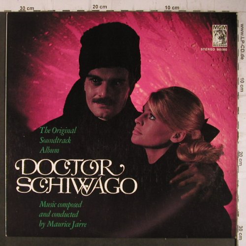 Doctor Schiwago: Music By Maurice Jarre, Ri, MGM(665 060), D, 1966 - LP - F7708 - 5,00 Euro