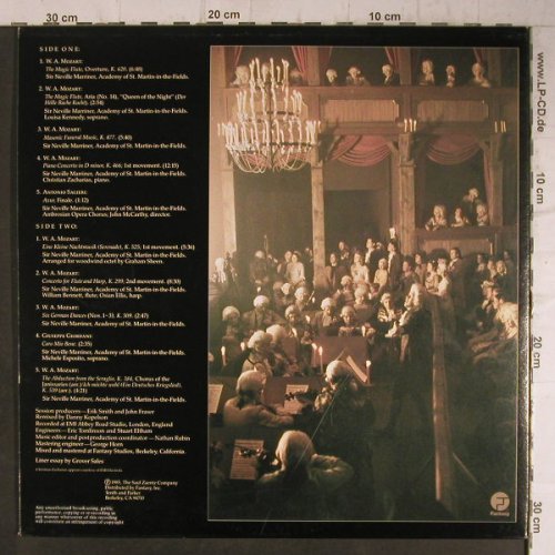 Amadeus: More Music From, Vol.2, Foc, Fantasy(WAM-1205), US, 1985 - LP - F7930 - 7,50 Euro