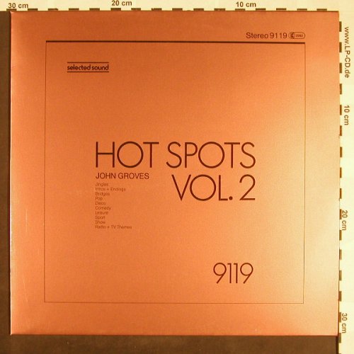 Groves,John: Hot Spot-Jingles,Intros+Endings...., Selected Sound(9119), D,Vol.2, 1985 - LP - F9481 - 5,00 Euro