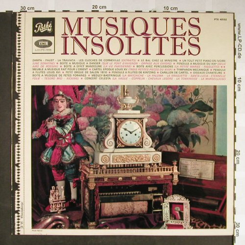 V.A.Musique Insolites: Tympanon Mecanique,Petit Orgue.., Pathe(PTX 40.152), F,  - LP - H2128 - 9,00 Euro